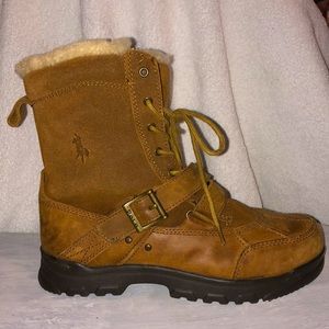 Polo Ralph Lauren Tavin Rollover Shearling Boots